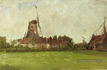 Holland Impressionniste paysage John Henry Twachtman Peinture à l'huile